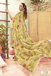 Anandi By Vallabhi Georgette Printed Sarees Wholesale Market In Surat